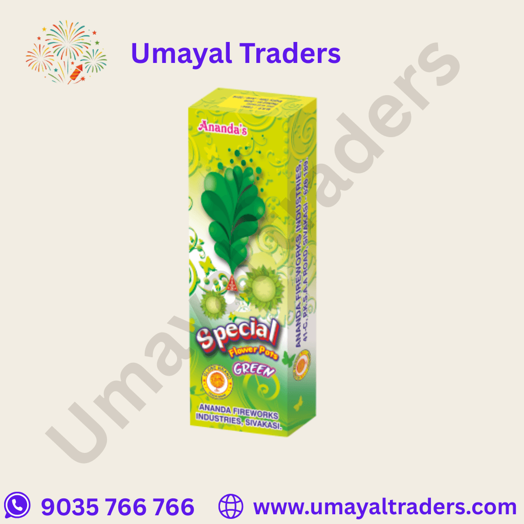 Ananda Green Flower Pots Special