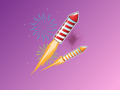 Starburst Comet Rocket