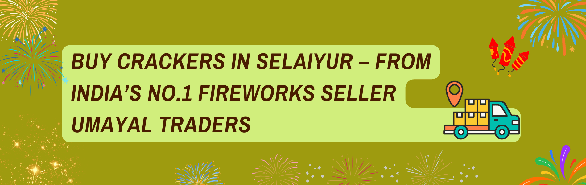 Buy Crackers in Selaiyur