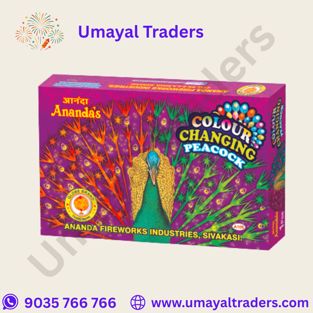 Ananda Color Changing Peacock (Red to Green) thumbnail