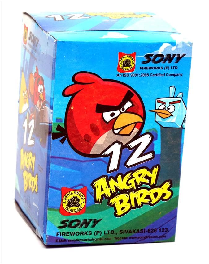 12 Angry Bird – 12 Shot Repeating Shooter | Sony Fireworks | Umayal Crackers thumbnail