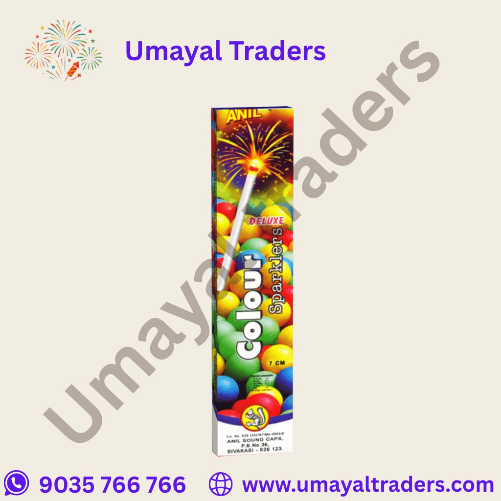 Anil 7cm Deluxe Colour Sparklers thumbnail