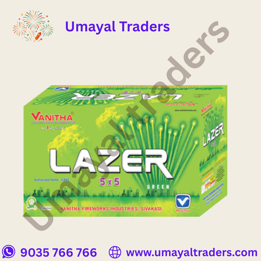 Vanitha Lazer Green Crackers
