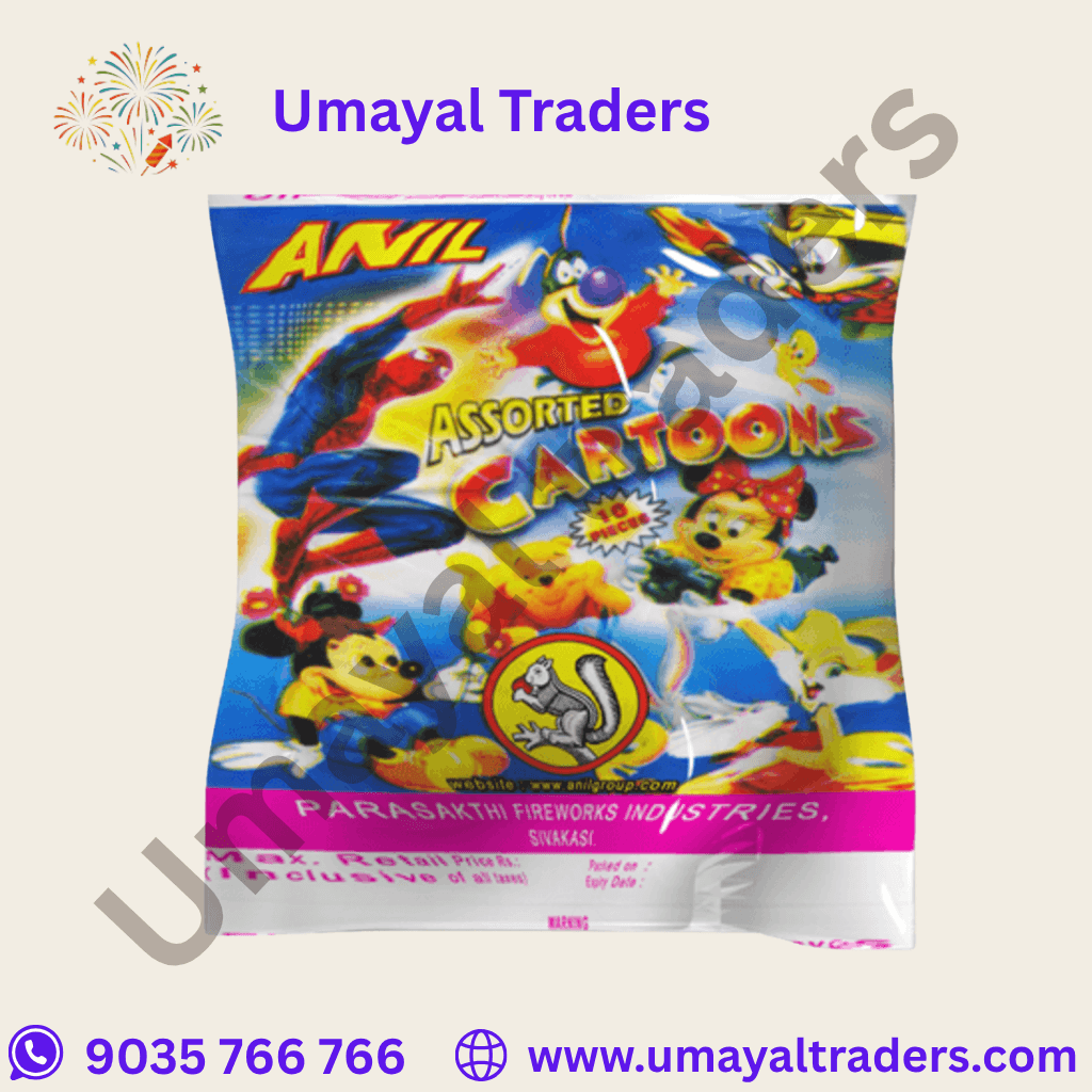 Anil Assorted Cartoons Bag thumbnail