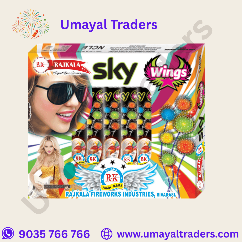 Raj kala Sky Wings Red & Green Rider