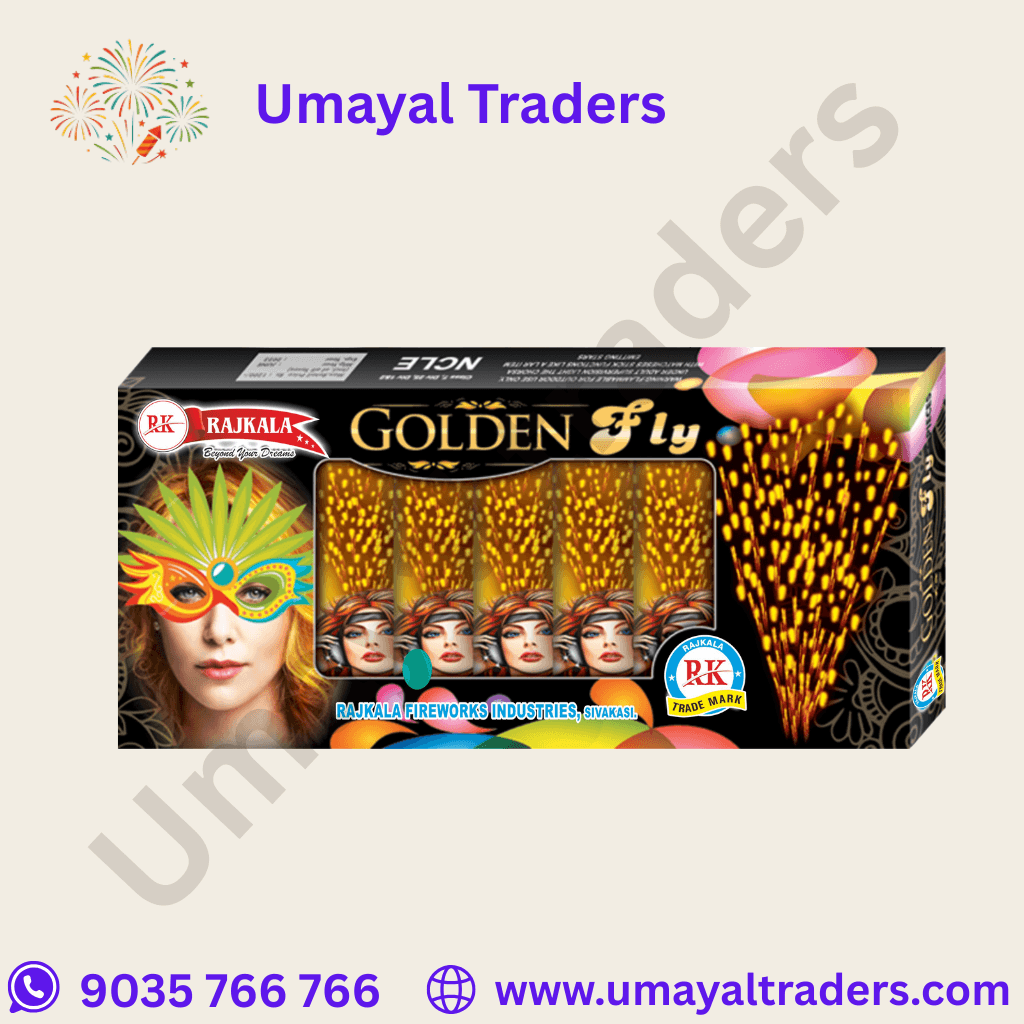 Raj kala Golden Fly Shootout Gold Glittering thumbnail