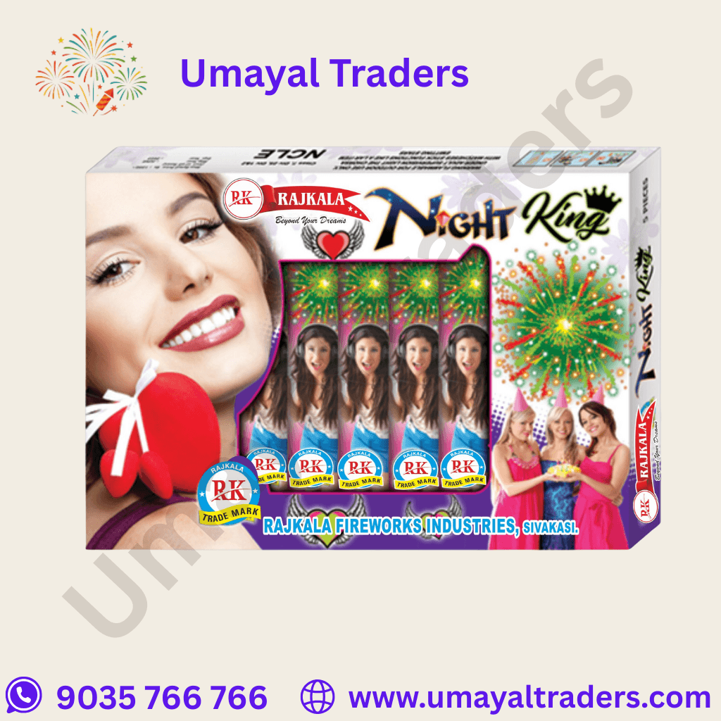 Raj kala Night King Flash Red Green Glittering thumbnail