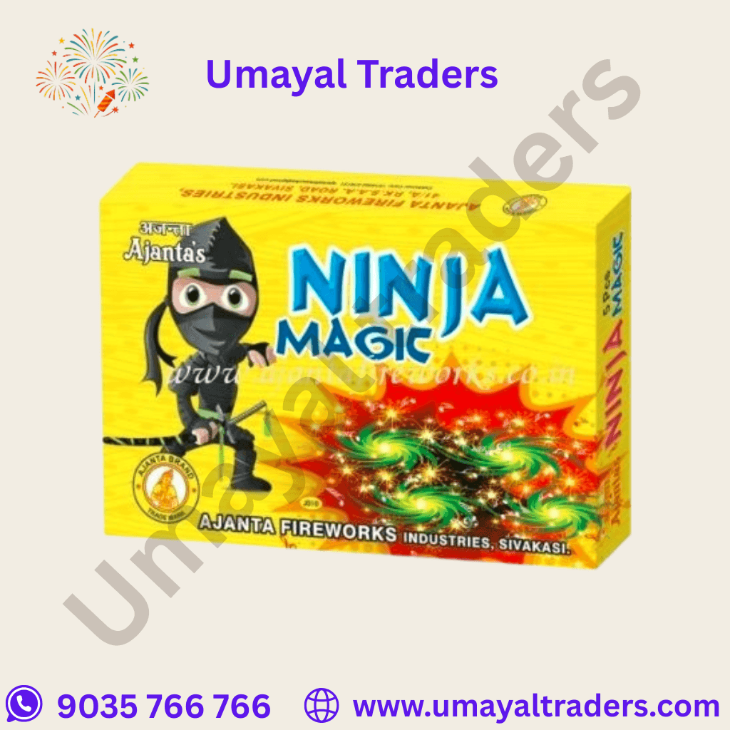 Ajanta NINJA MAGIC (CRACKLING CHAKKARS)