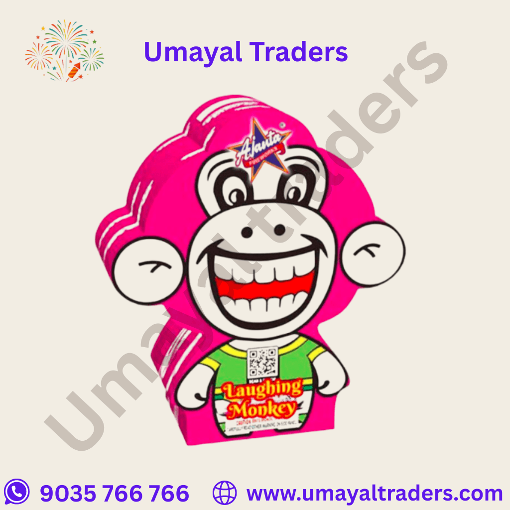 Ajanta Laughing Monkey(Red Glittering Fountain) thumbnail