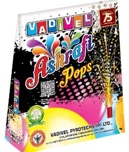 Asrafi Pops (5 Pcs/Box) – Fancy Fountain Crackers | Vadivel Fireworks | Umayal Crackers thumbnail