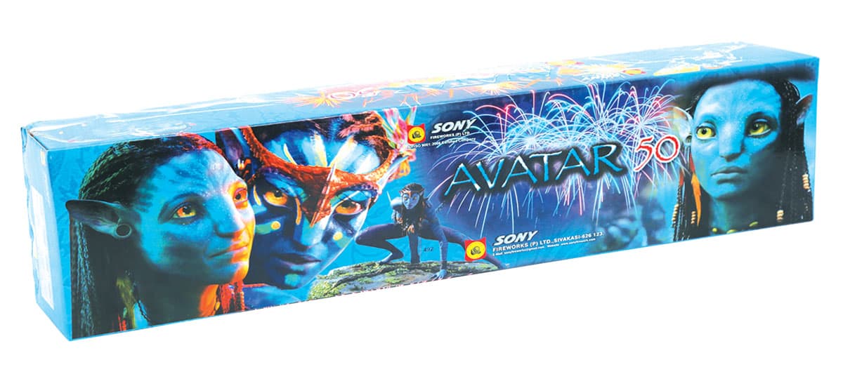 Avatar 50 (50 Shot) – Grand Cinematic Aerial Show | Sony Fireworks | Umayal Crackers thumbnail