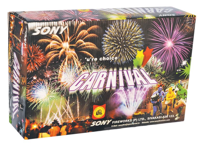 Carnival (10 Shot) – A Festival In The Sky | Sony Fireworks | Umayal Crackers thumbnail