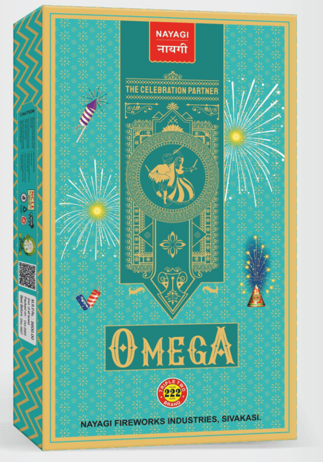 Omega Giftbox – 50 Fireworks For Grand Celebrations | Nayagi - Umayal Crackers