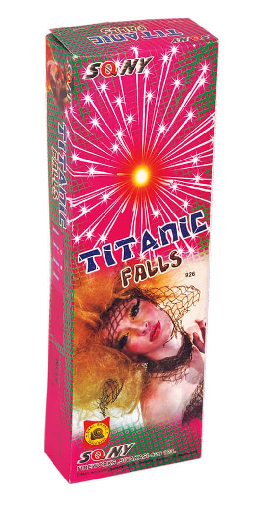 Titanic Falls (2 Piece) – Grand Cascading Crackers | Sony Fireworks | Umayal Crackers thumbnail