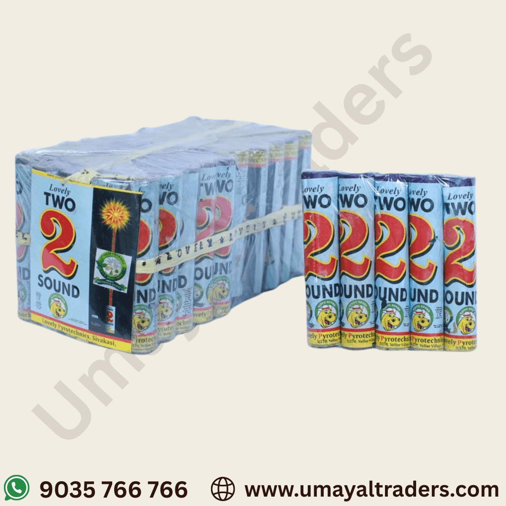 4" Two Sound Green Files Crackers thumbnail