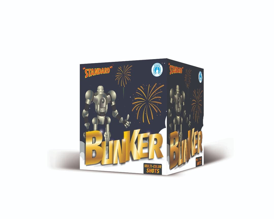 Bunker – Multi-Color Aerial Shots | Standard Fireworks