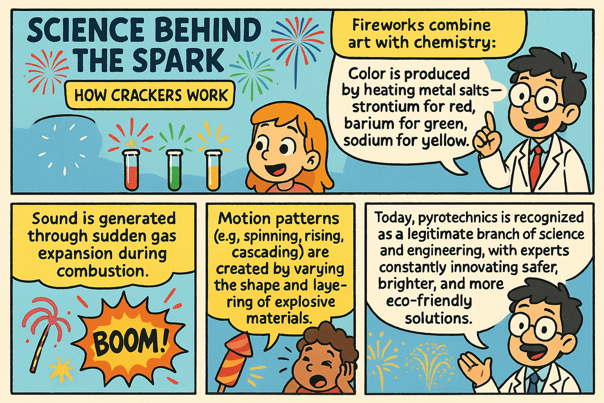 Science of fireworks