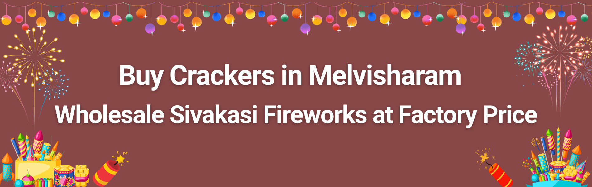Buy Crackers in Melvisharam