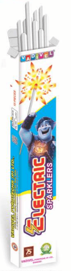 15 Cm Electric Sparklers – 20 Pcs Box | Vadivel Fireworks | Umayal Crackers