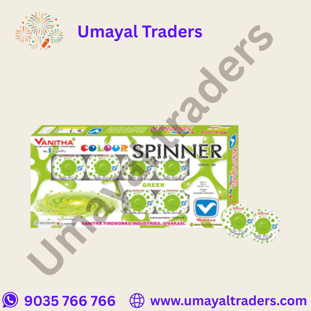 Vanitha Colour Spinner Green