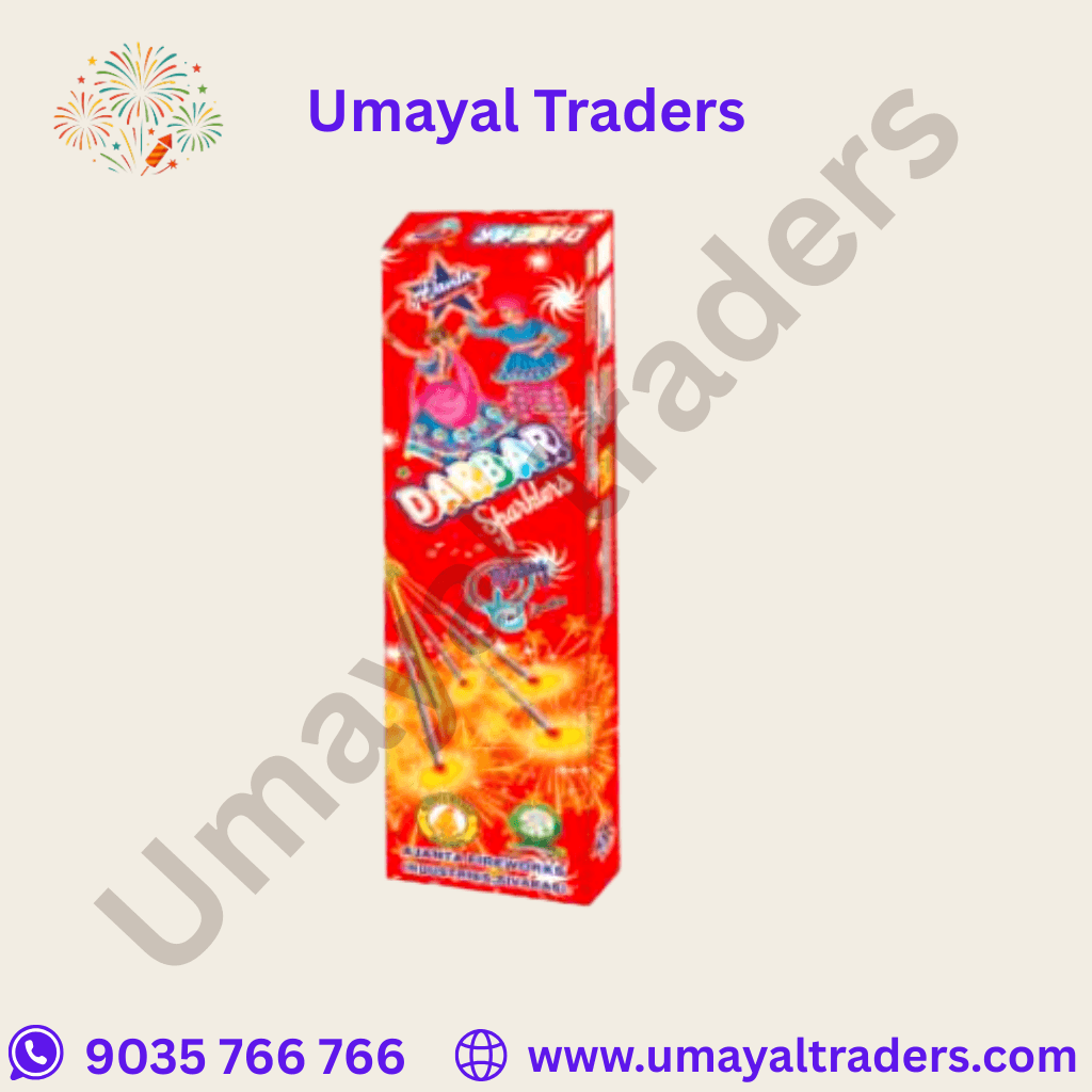 Ajanta Darbar Sparklers (6 In 1 Rotating Sparklers)