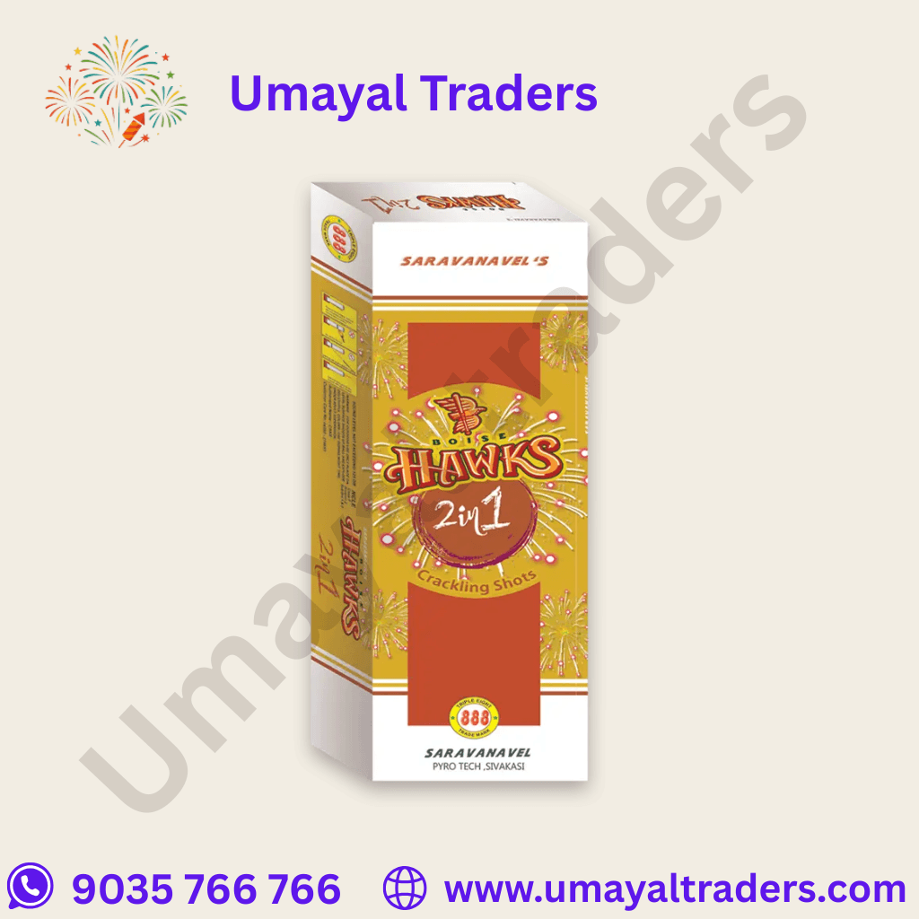 Saravanavel Hawks (2-in-1 Red & Silver Sky Blasters)