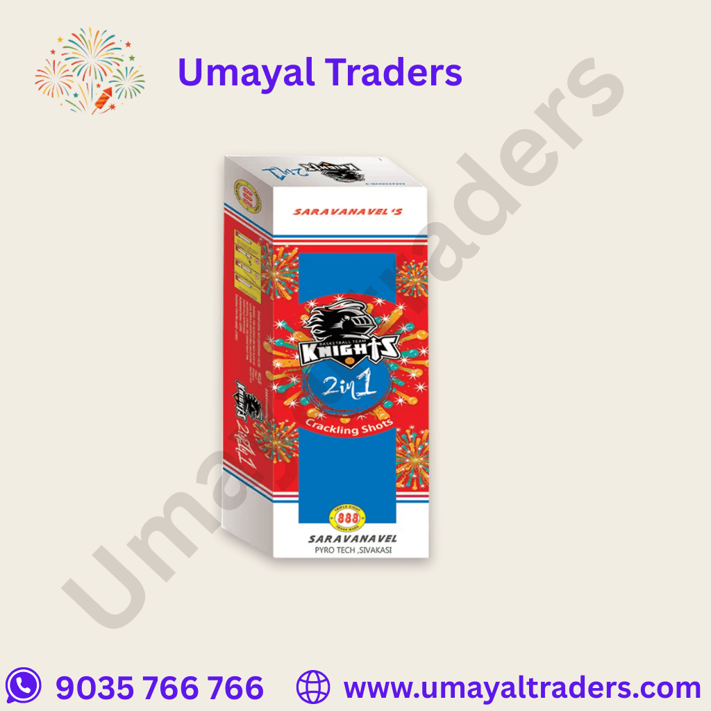 Saravanavel Knights Aerial (Red & Green Shells)