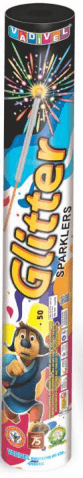 50 Cm Glittering Sparklers – 5 Pcs/Tub | Vadivel Fireworks | Vfa Sivakasi