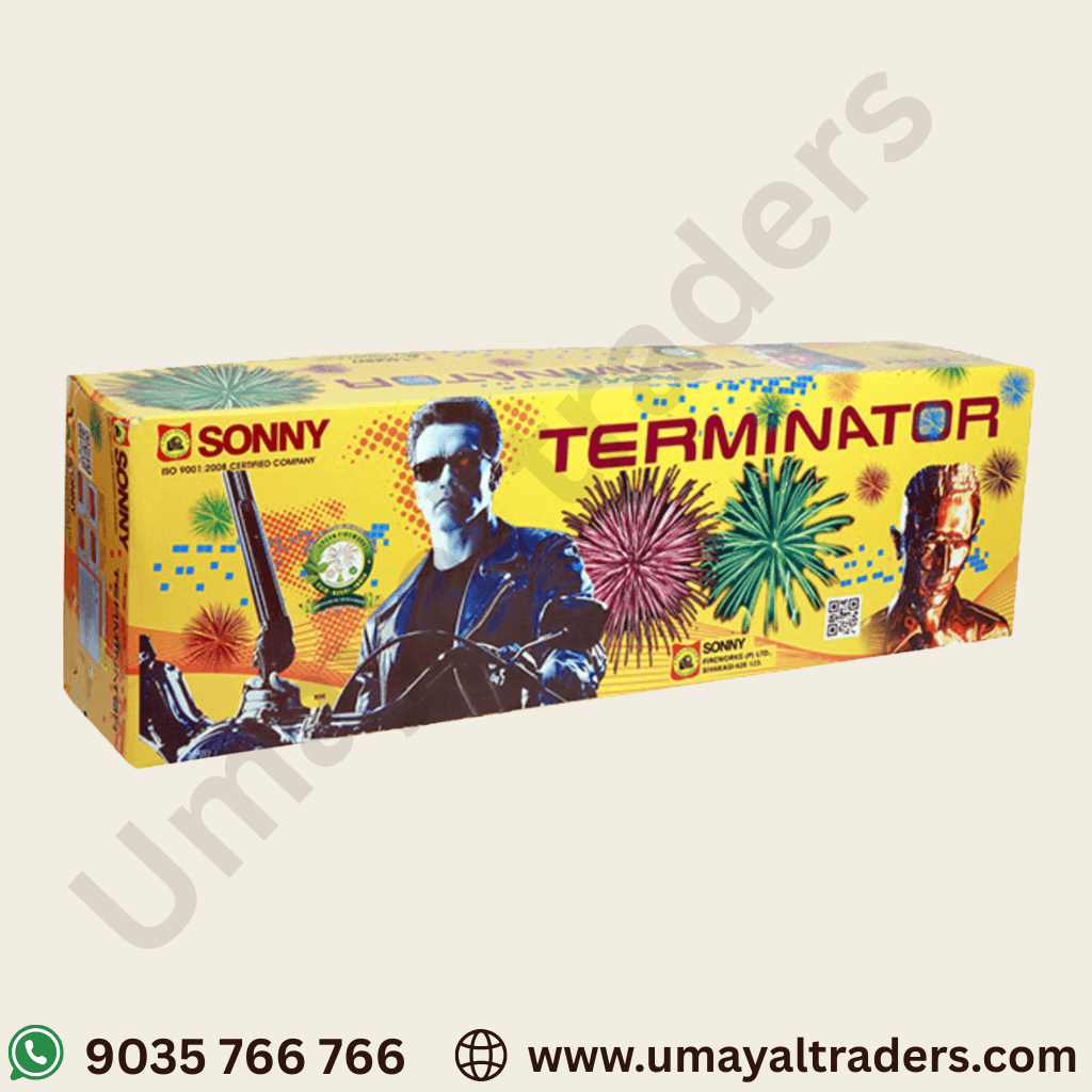 Terminator 120 Shots Skyshot | Sonny Fireworks
