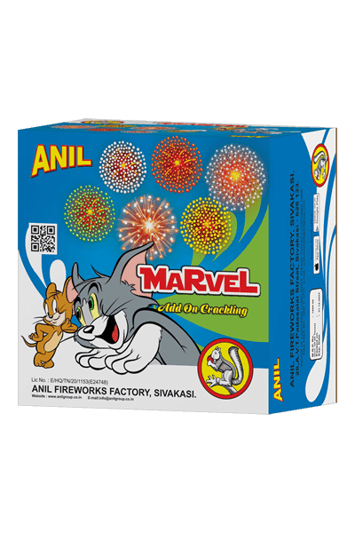 Marvel – 25 Shots Crackling Fireworks | Green Crackers By Anil Fireworks