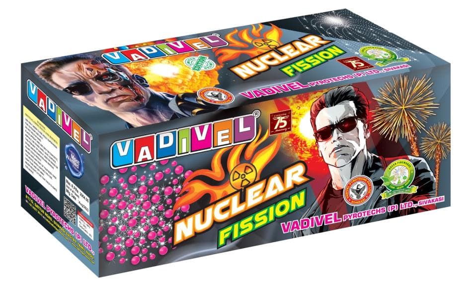 Nuclear Fission – 20mm Multi Aerial Shots | Vadivel Fireworks | Umayal Crackers